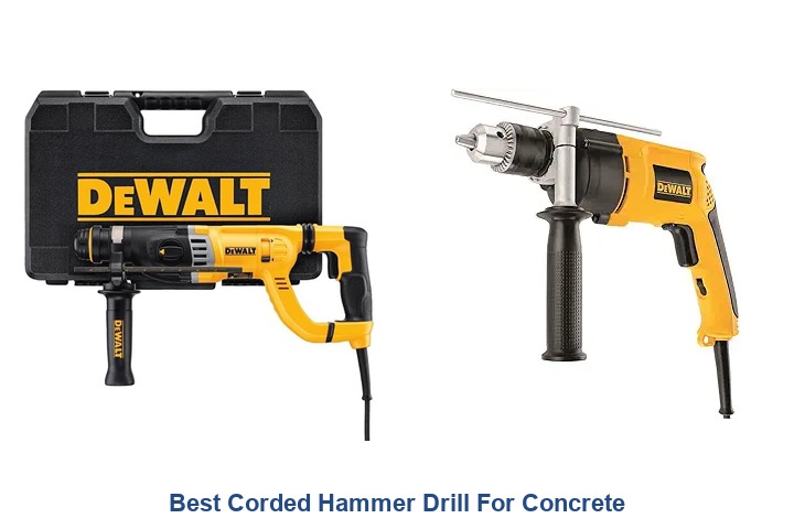 best corded hammer drill for concrete