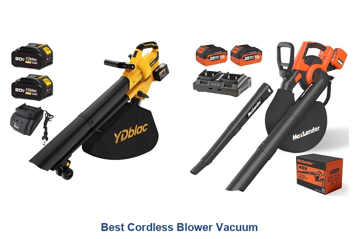 best cordless blower vacuum