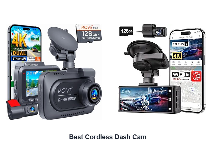 best cordless dash cam
