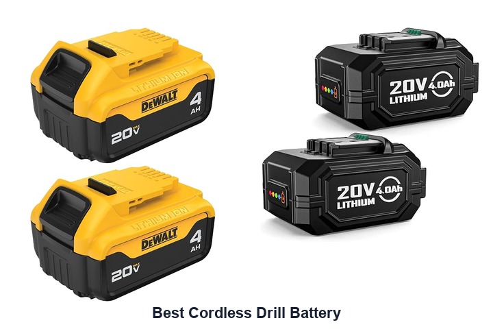 best cordless drill battery