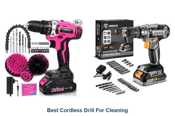 best cordless drill for cleaning