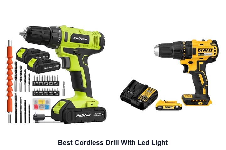 best cordless drill with led light
