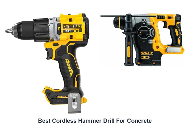 best cordless hammer drill for concrete