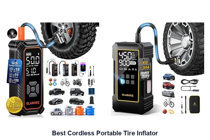 best cordless portable tire inflator