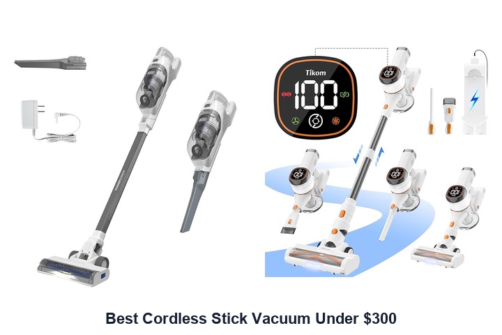 best cordless stick vacuum under $300