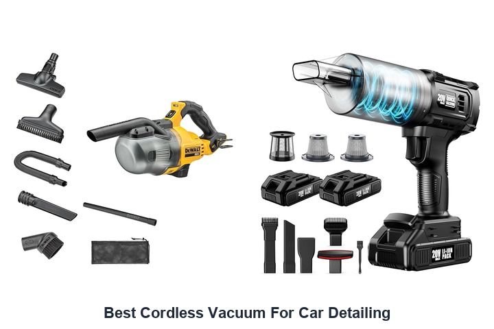 best cordless vacuum for car detailing