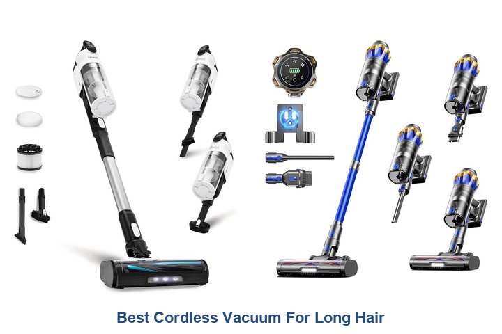 best cordless vacuum for long hair