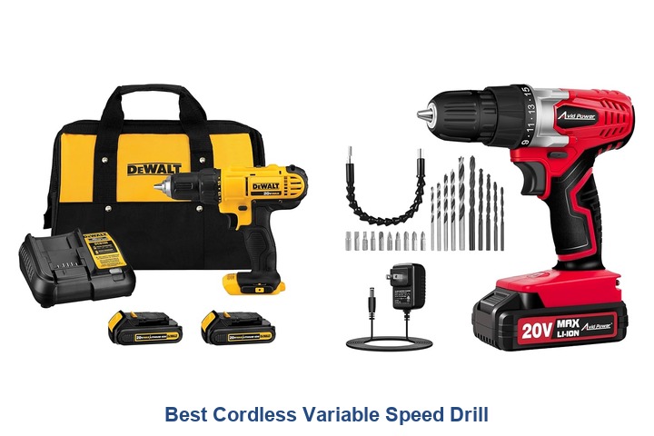 best cordless variable speed drill