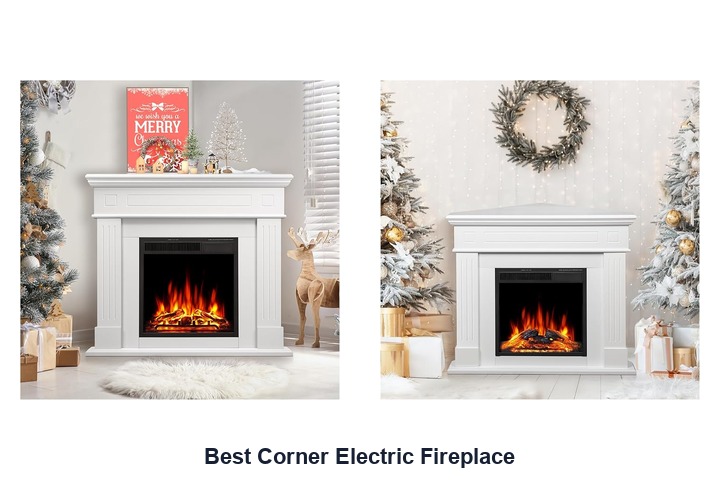 best corner electric fireplace
