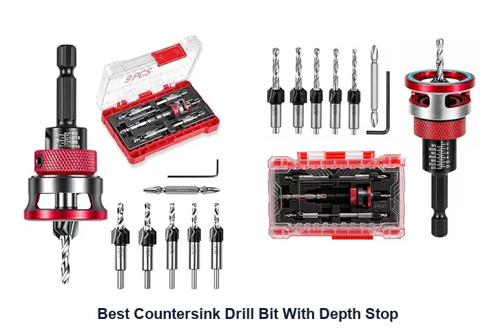 best countersink drill bit with depth stop