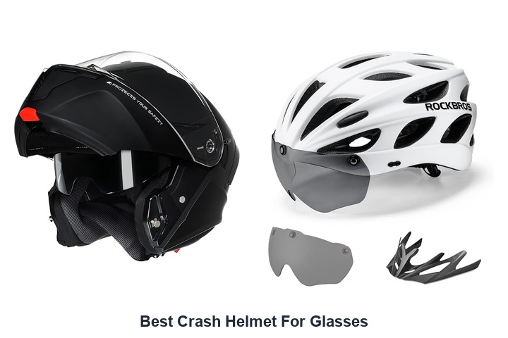 best crash helmet for glasses