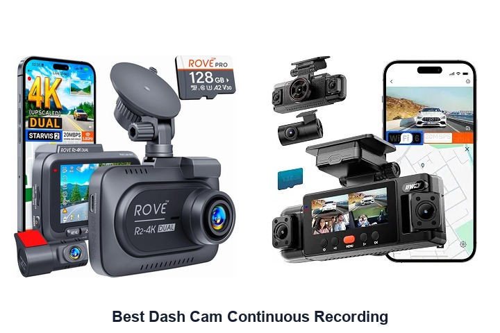 best dash cam continuous recording