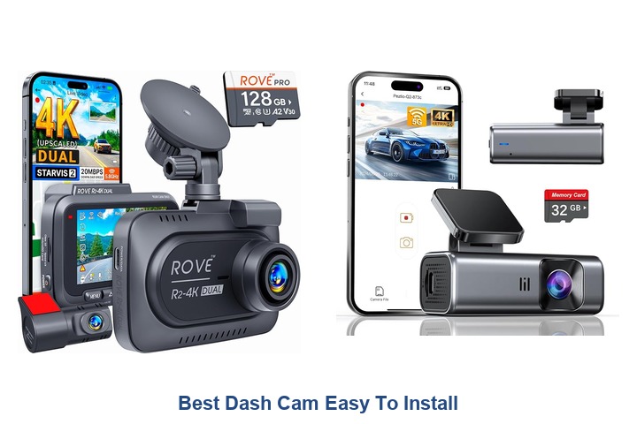 best dash cam easy to install