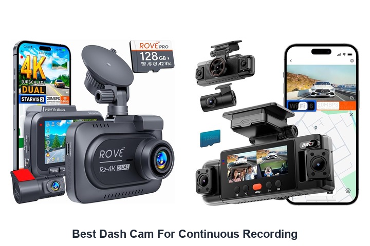 best dash cam for continuous recording