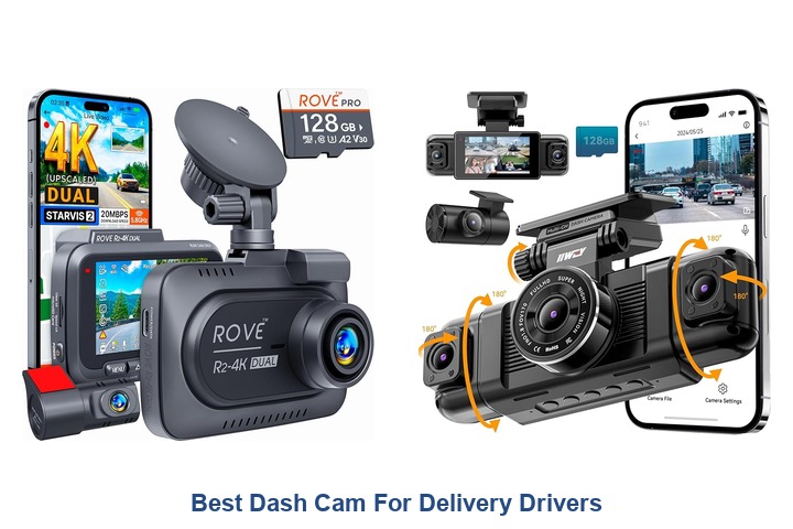 best dash cam for delivery drivers