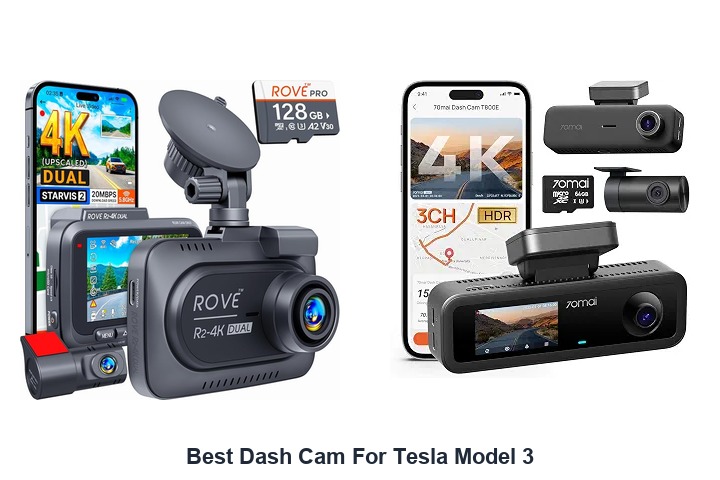 best dash cam for tesla model 3