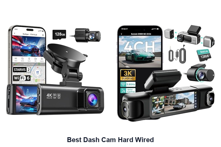 best dash cam hard wired