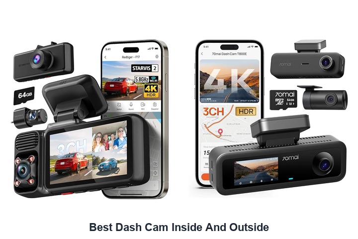 best dash cam inside and outside