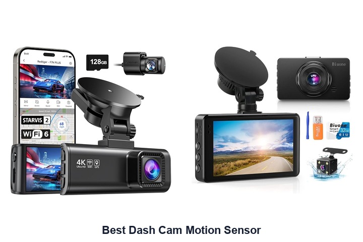 best dash cam motion sensor