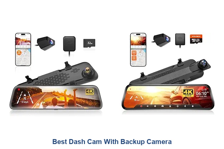best dash cam with backup camera