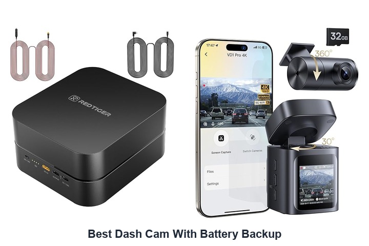 best dash cam with battery backup