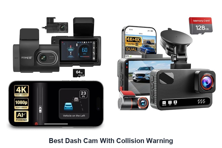 best dash cam with collision warning