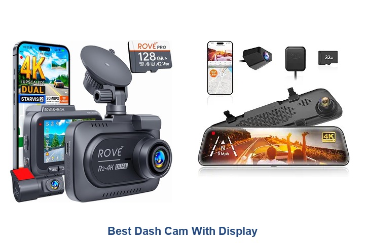 best dash cam with display