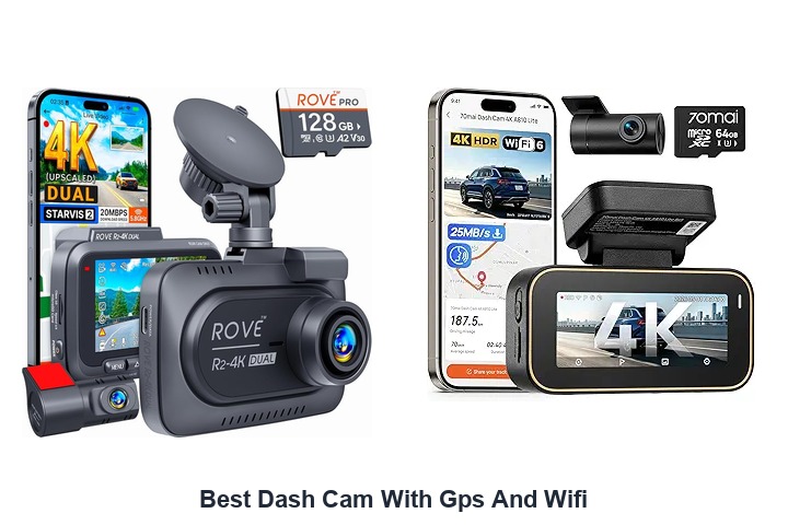 best dash cam with gps and wifi