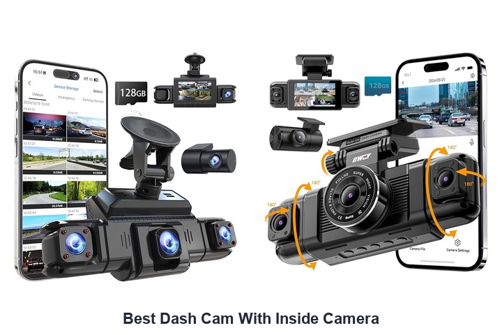 best dash cam with inside camera
