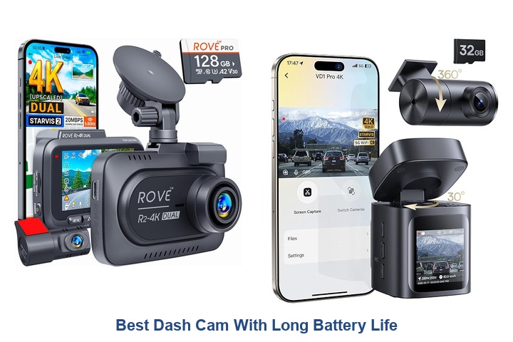 best dash cam with long battery life