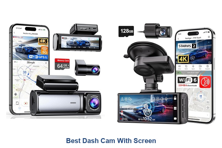best dash cam with screen