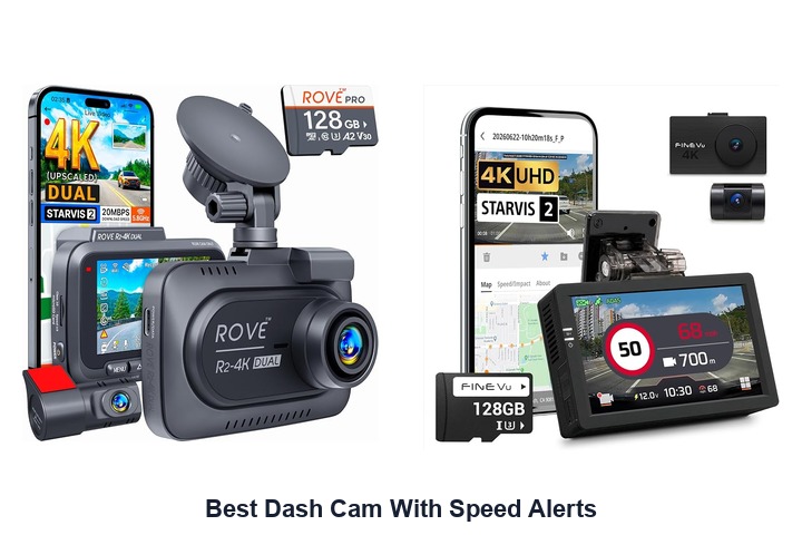 best dash cam with speed alerts