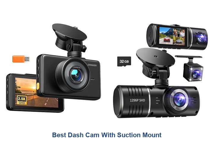 best dash cam with suction mount