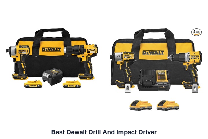 best dewalt drill and impact driver