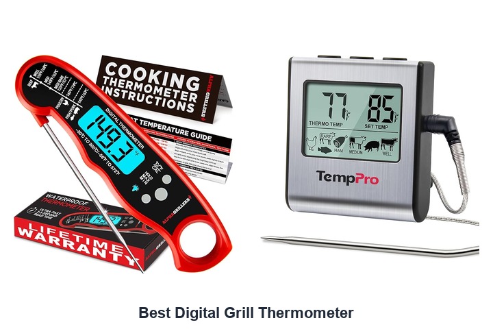 best digital grill thermometer