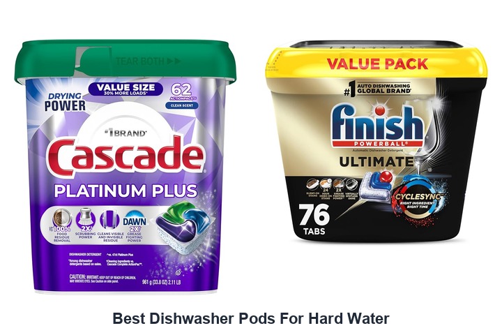 best dishwasher pods for hard water