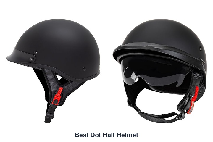 best dot half helmet