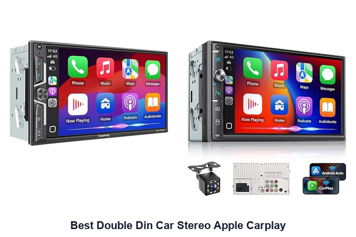 best double din car stereo apple carplay