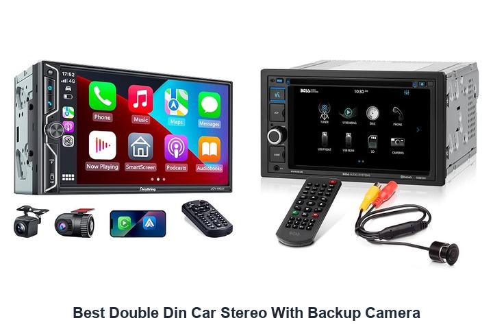 best double din car stereo with backup camera