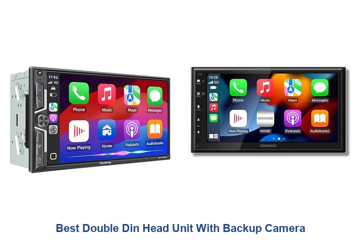 best double din head unit with backup camera