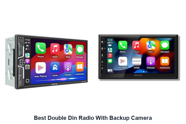 best double din radio with backup camera