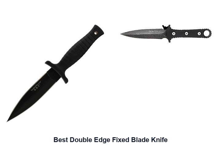 best double edge fixed blade knife​