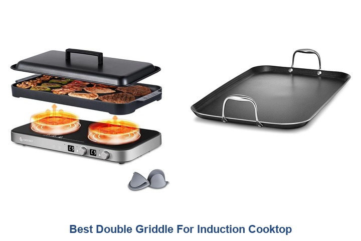 best double griddle for induction cooktop​