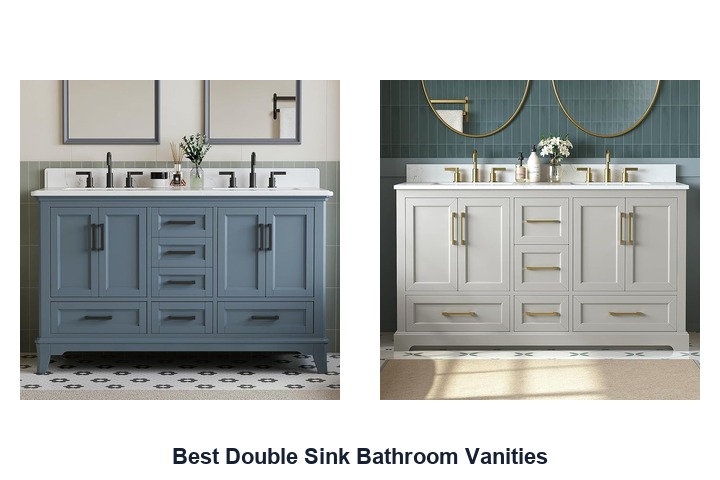 best double sink bathroom vanities