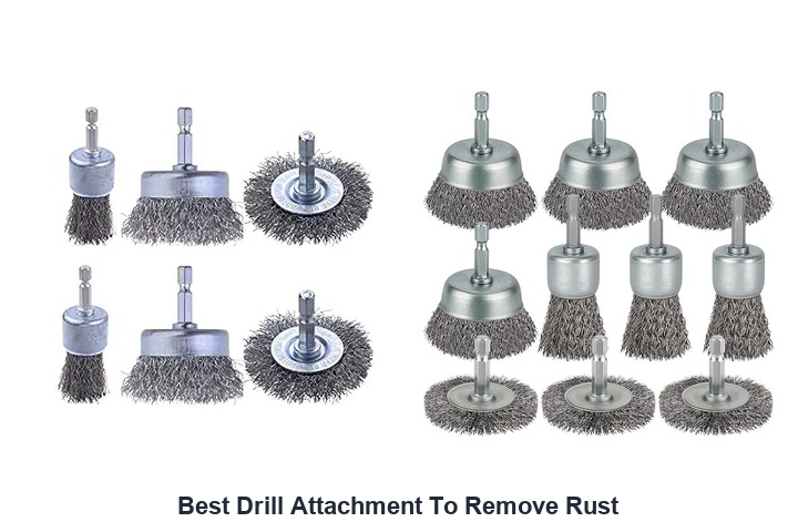 best drill attachment to remove rust