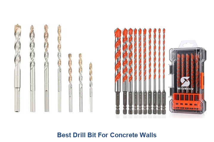 best drill bit for concrete walls