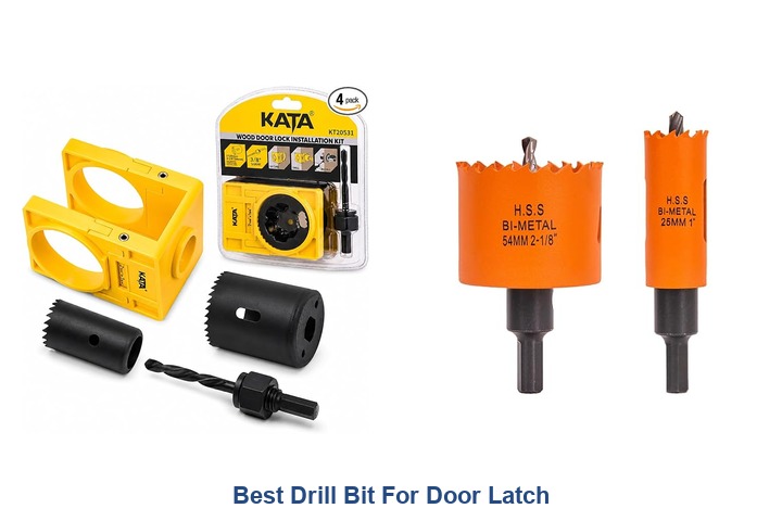 best drill bit for door latch