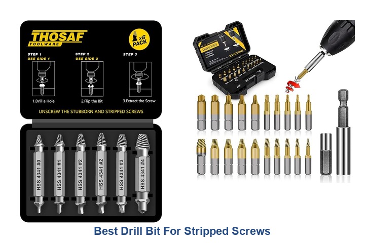 best drill bit for stripped screws