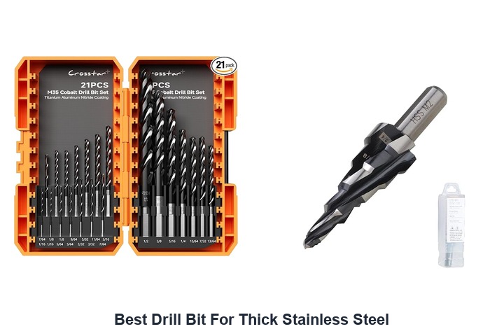 best drill bit for thick stainless steel