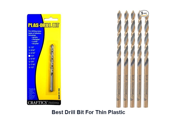 best drill bit for thin plastic